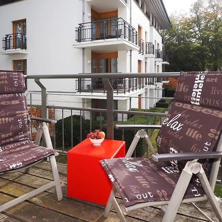 Kaiservillen Heringsdorf - Ferienwohnung Mit 1 Schlafzimmer Und Balkon Dr4 Exterior foto