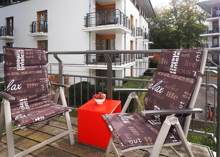Kaiservillen Heringsdorf - Ferienwohnung Mit 1 Schlafzimmer Und Balkon Dr4